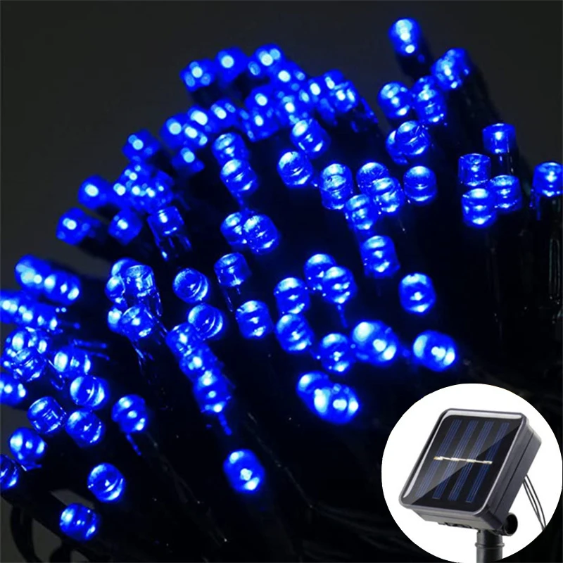 LED Solar Light String Flashing Light Outdoor Cour... – Grandado