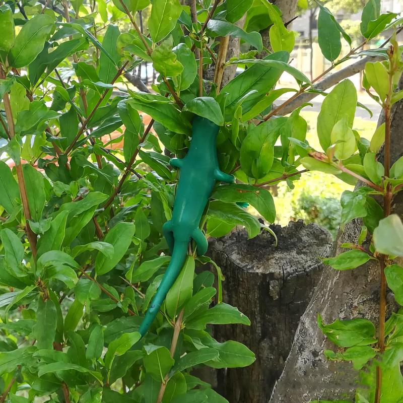 1PC Frog Shaped Plant Tie Reusable Cable Wire Garden Plant Vine Flower Vegetable Flexible Clip Garden Plant Support