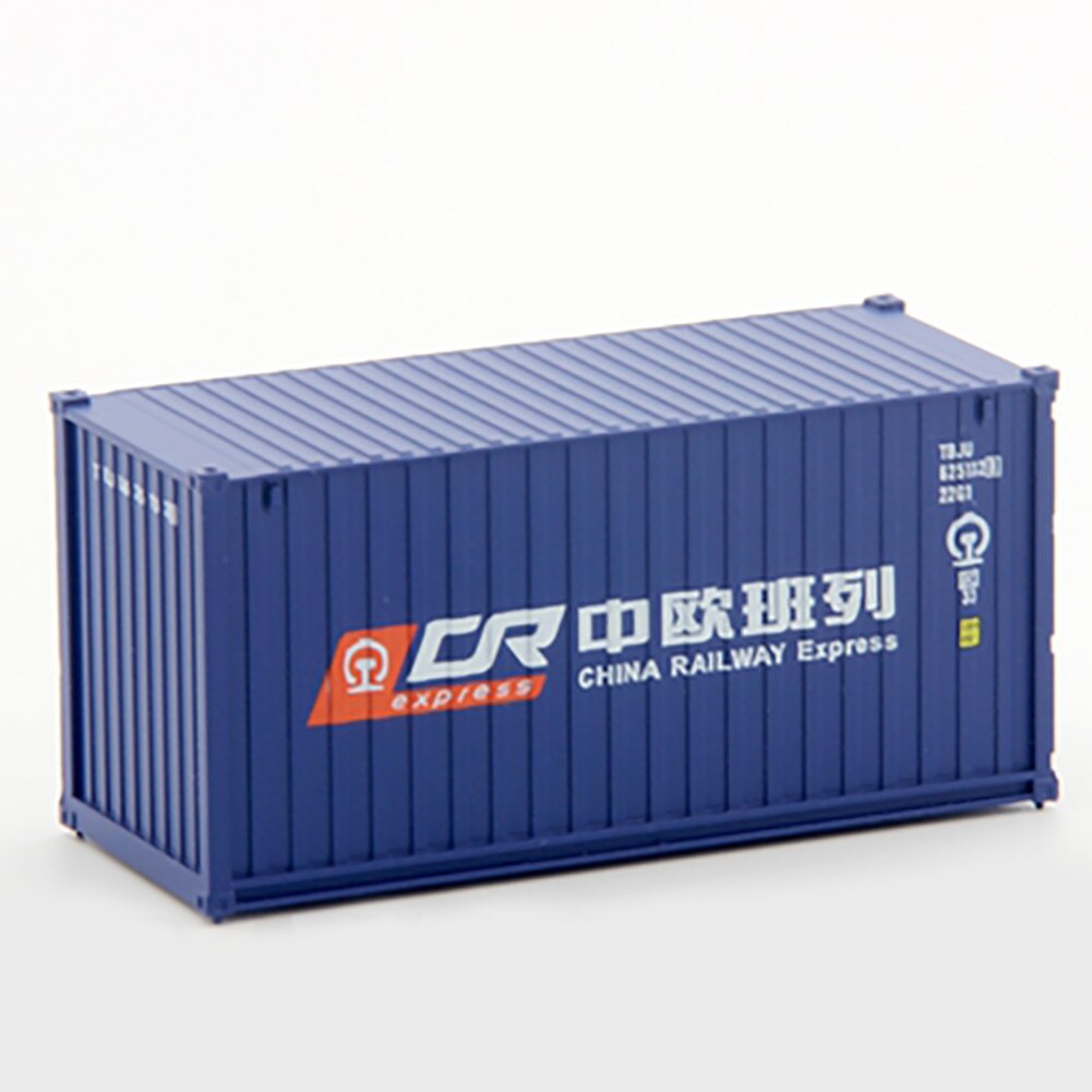 C8726 1pc Container da 20 piedi modello in scala HO accessori per treno 1:87 20 piedi modello di Container Layout ferroviario: CR