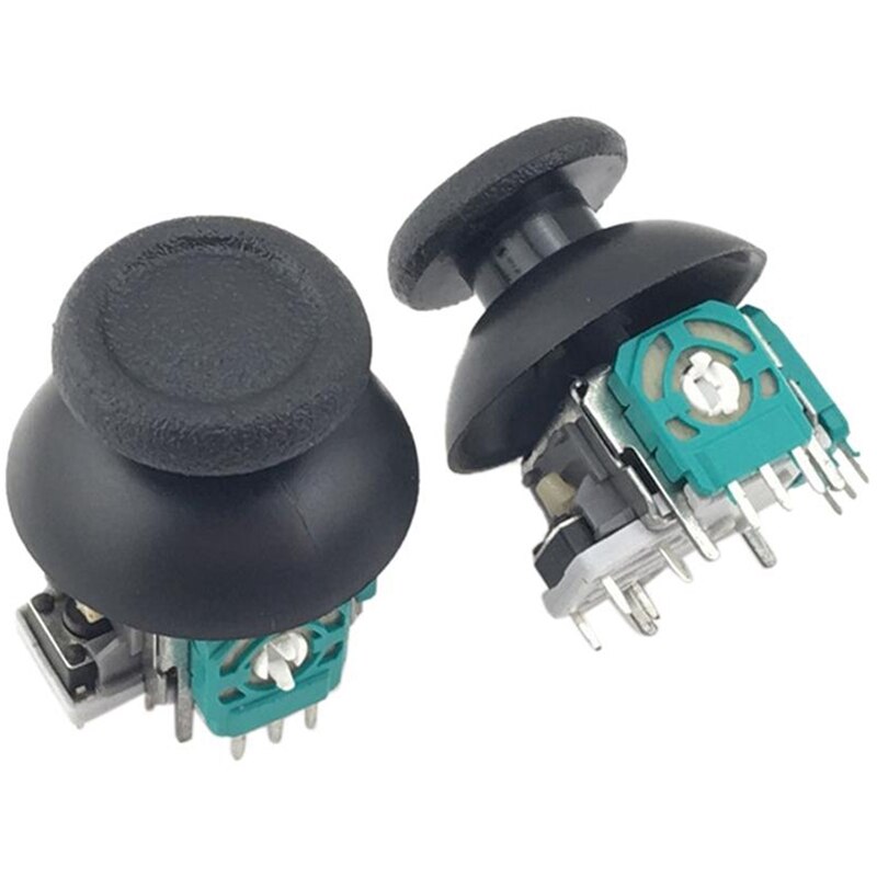 Griff 3d daumen-joystick links und rechts wippe für  ps4 / ps4 slim / pro daumenwippen ersatz  ps4: Default Title