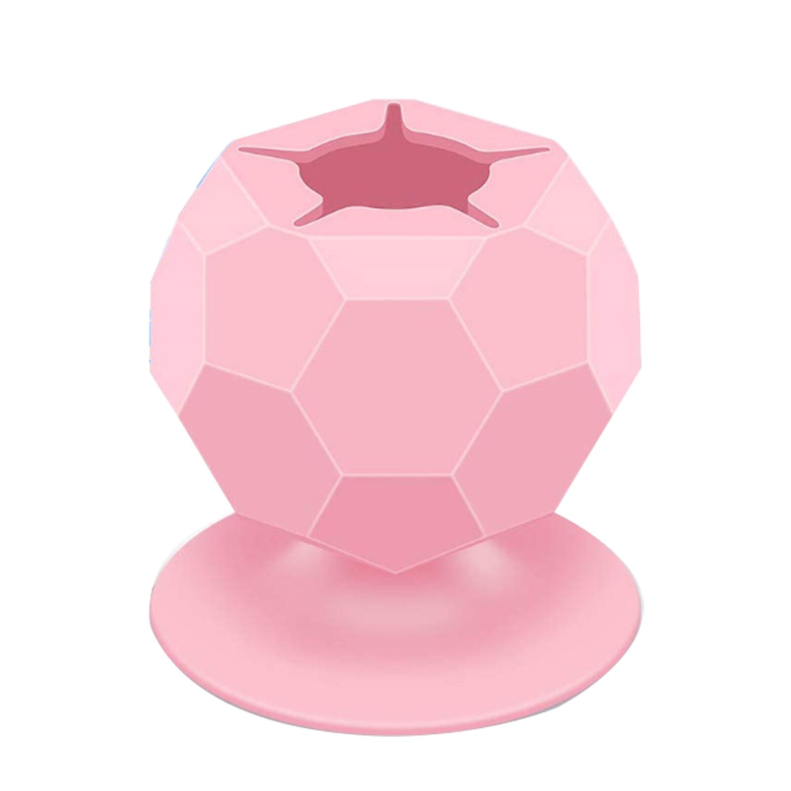 Scrapbooking Durable Weeding Scrap Collector Container Storage Box Suctioned Soft Silicone Organizer Portable Lightweight: Pink