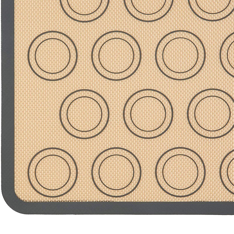 Leeseph silikon macaron bakmatta plåt 42*29.5cm,  baktillbehör