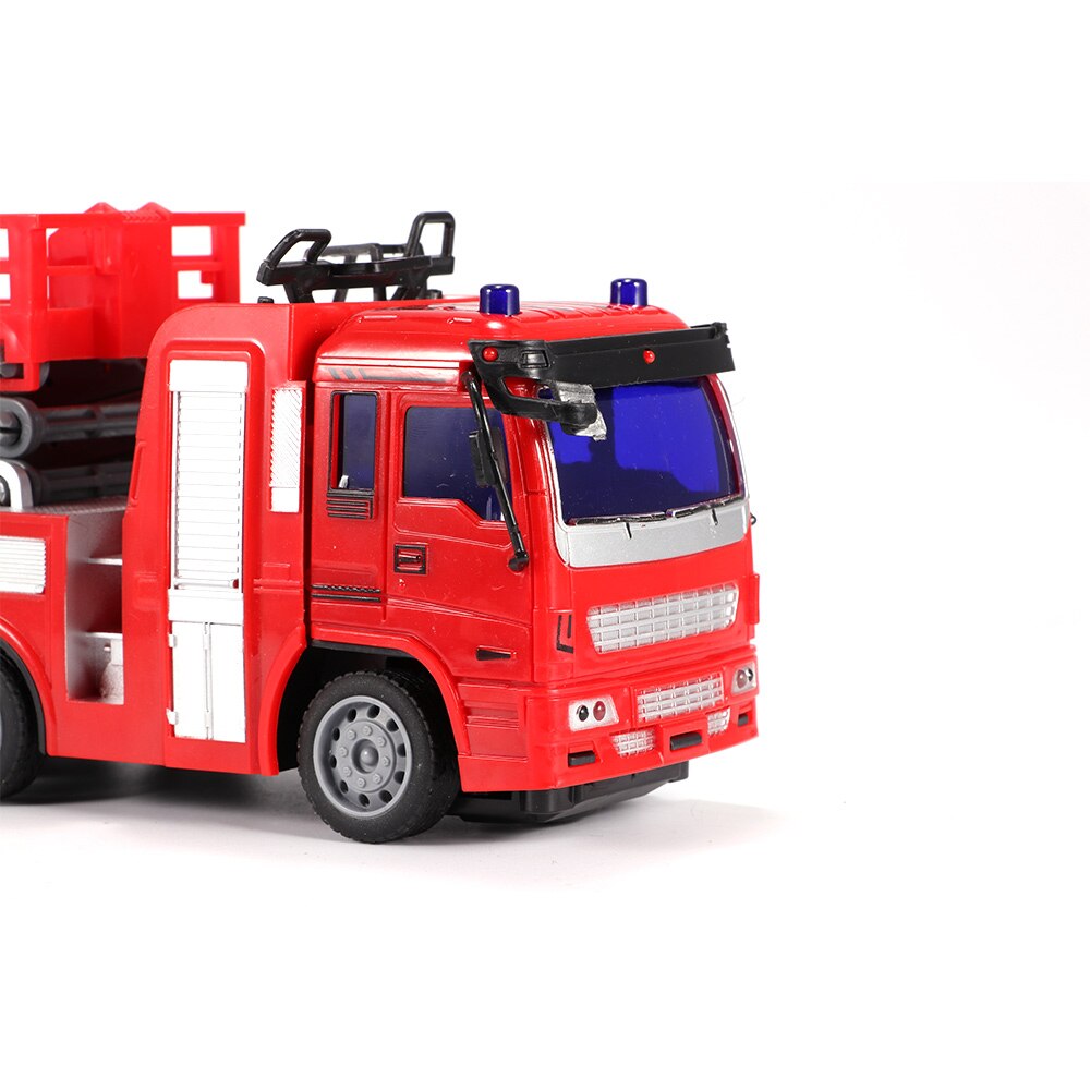 Elektrische Brandweerwagen Model Afstandsbediening Brandweerwagen Model Speelgoed Jongen Elektrische Ladder Brandweerwagen Draagbare Onderwijs Speelgoed Voor Kinderen