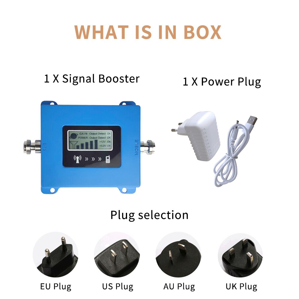 Europe – amplificateur de Signal 4G 20 LTE, 800MHz, antenne non incluse