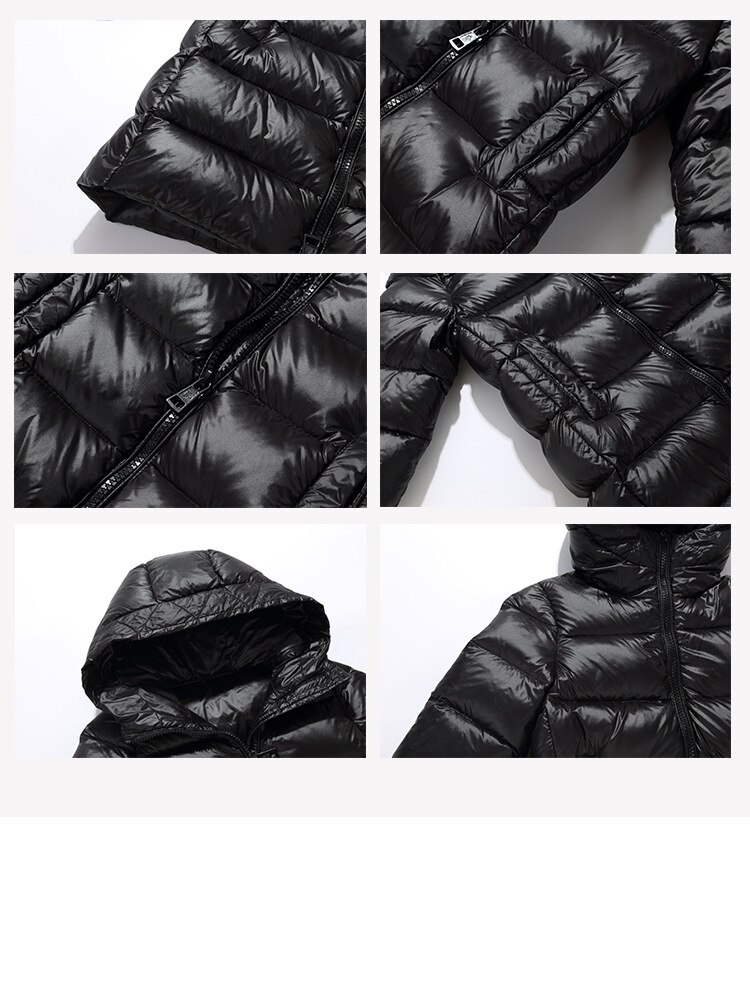 enfants doudoune hiver épaissi à manches longues manteaux pour garçons et filles bébé filles vêtements noir garçons vestes