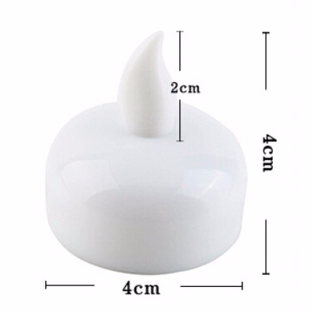 Bougies flottantes à changement de couleur 12 pièces | luminaire électrique à piles, ensemble de bougies décoratives