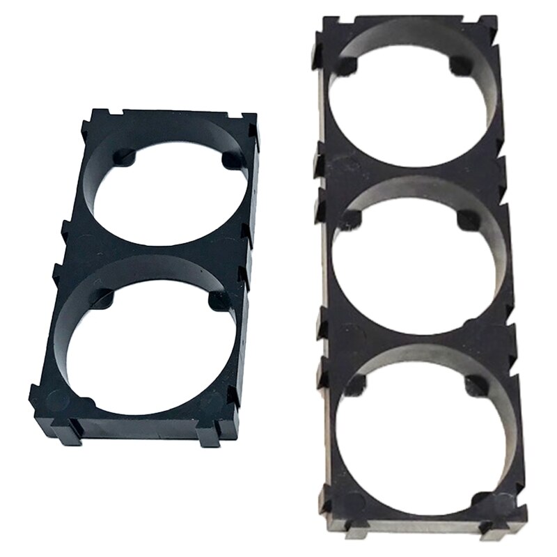 10 pçs 21700/32650 suporte da bateria suportes de plástico 21700 suporte da bateria para 21700/32650 bateria 1x 3/1x2 diy acessórios