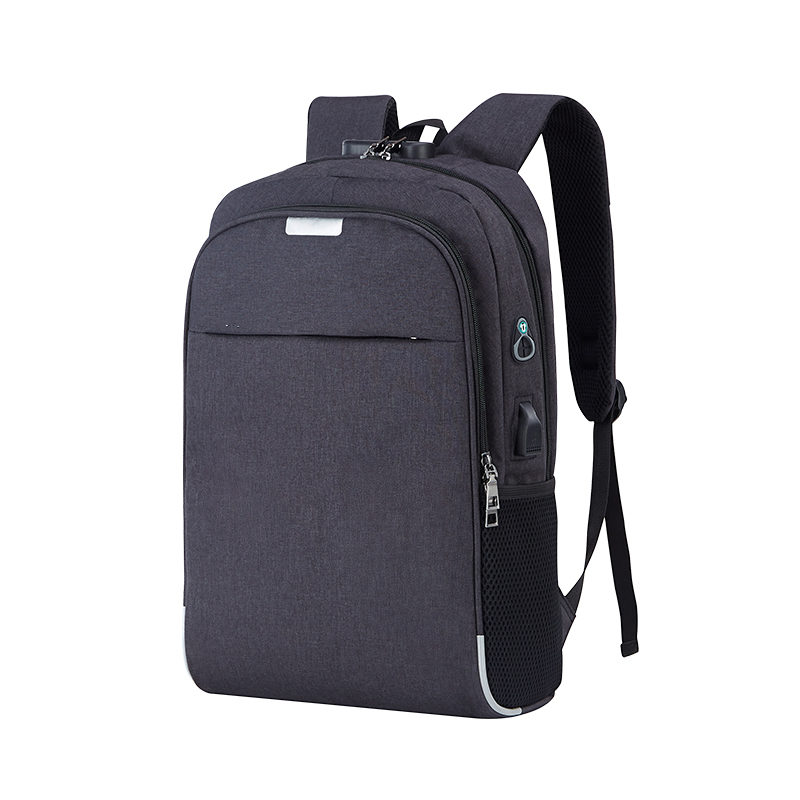 OUBDAR 15.6 &quot;Laptop Rucksack USB Ladung Rucksack Reise Daypacks Männlichen Anti Diebstahl Mochila Freizeit Große Kapazität Männer Schul: Schwarz