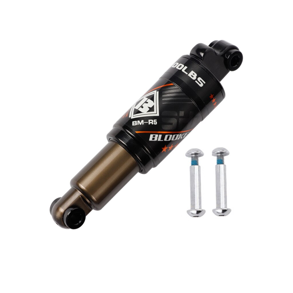 Amortiguador trasero para bicicleta de montaña, accesorios de amortiguación de 120mm, 125mm, 150mm, 165mm y 190mm: 165mm1000lbs