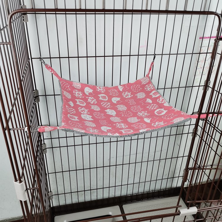 Petaurus Breviceps Warm Double Layered Hammock Three Layer Pet Hanging Squirrel Sleeping Bag Pet Supplies Hamster Hammock