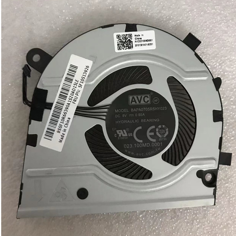 Ventilador de refrigeración GPU para portátil Lenovo ThinkBook 13s, , BAPA0705R5HY023 BAPA0505R5HY001 BAPB0605R5HY009 FRU 5F10S13927 5F10S13926: Rojo
