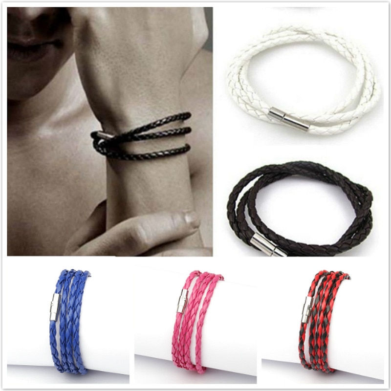 Bracelets en Nylon avec fermoir magnétique, couleur, pour hommes et femmes, identification, Banquet, quotidien, offre spéciale,