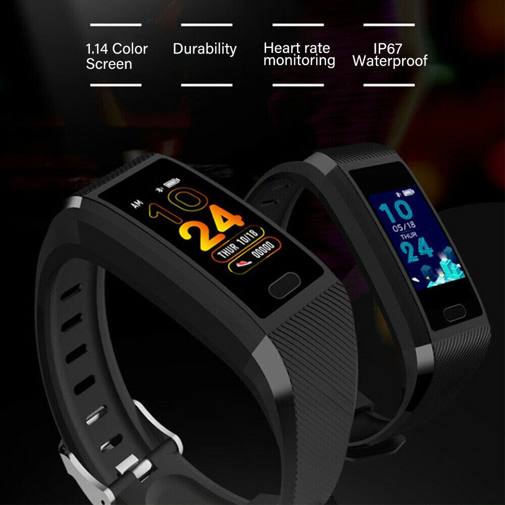 118 Plus Smart Bracelet Smart Watch Fitness watch Tracker Sleep Monitor Weather Forecast Smart Bracelet Waterproof Smartband GPS