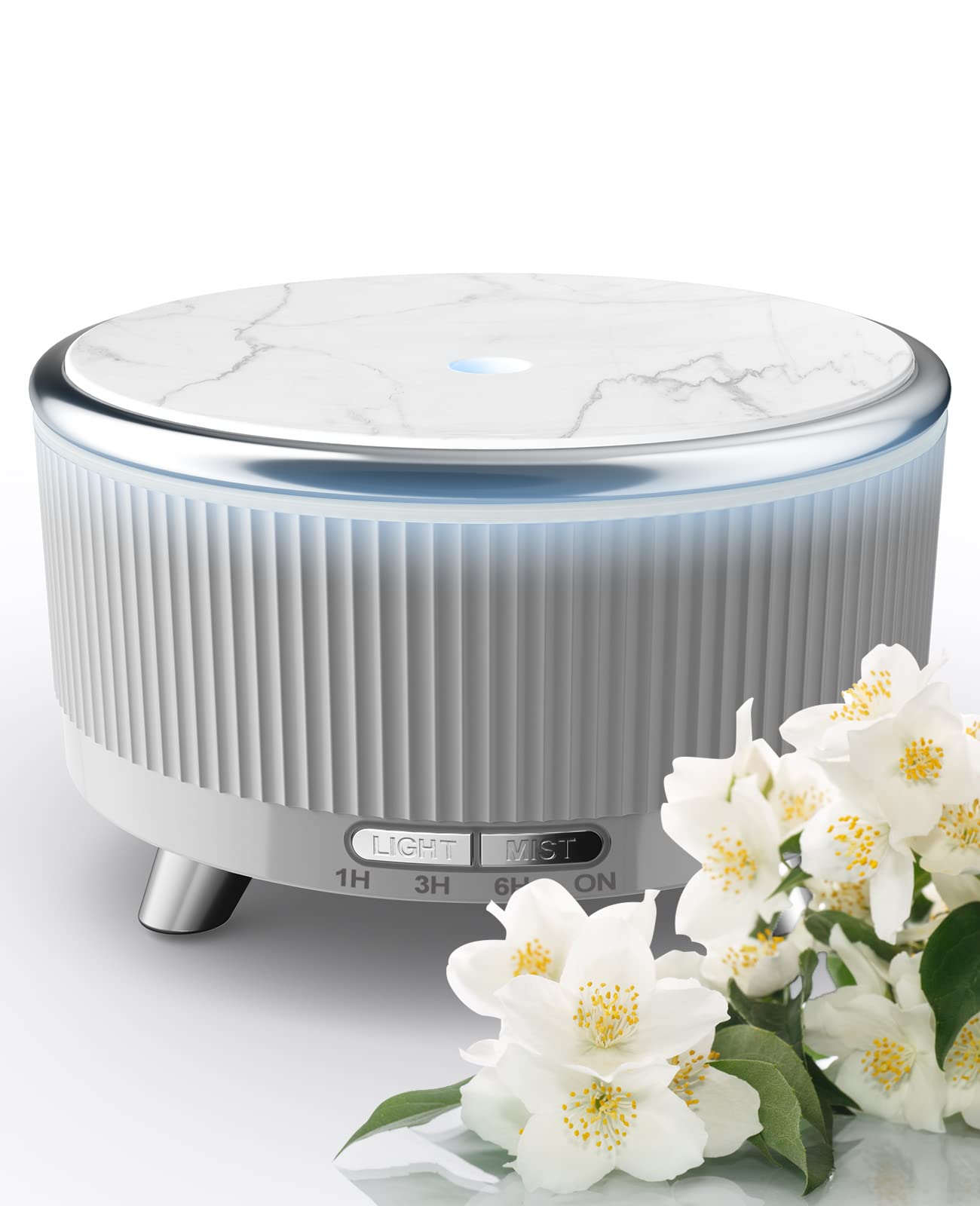 Diffusers voor etherische oliën Grote kamer, aromatherapie-diffuser van 500 ml: Roest Rood / AU