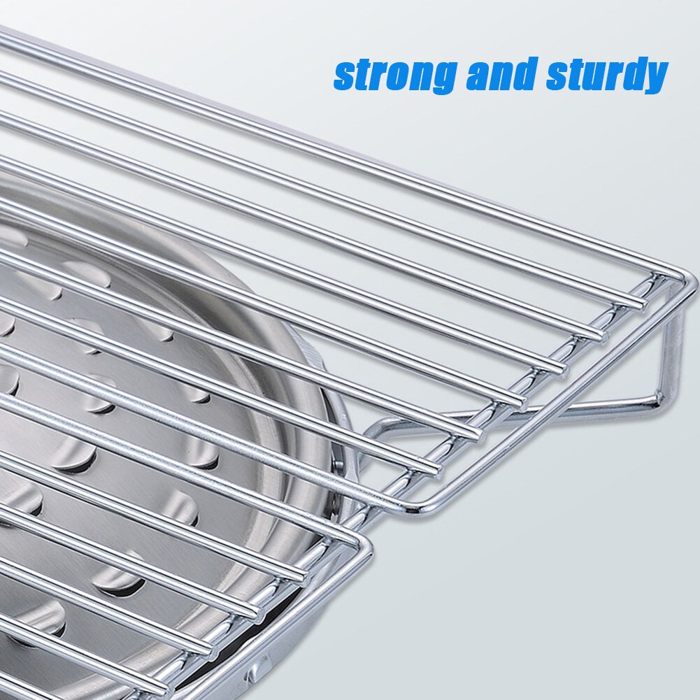 Stainless Steel BBQ Grill Barbecue Cooker Outdoor Cooking Stove Stainless Barbecue Accessories for Home Park Use MSU88