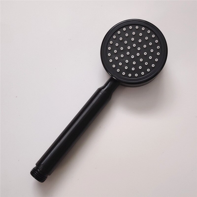 Badkamer Accessoires Sproeier High Flow Regen Afneembare Douchekop Zwart Verwijderbare Handheld Waterval Douchekoppen Hoge Druk: Nozzle Only A