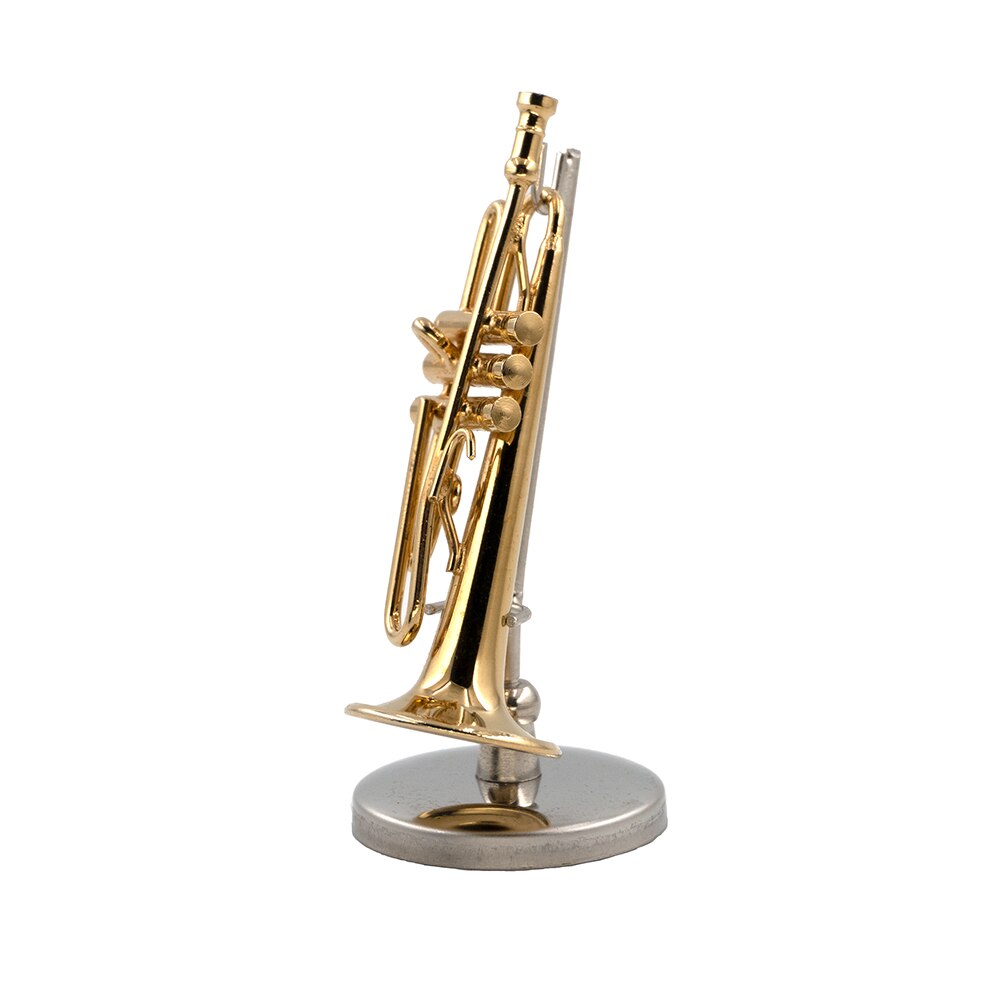 Mini Model Trumpet 9cm Mini Trumpet Model Musical Instrument Miniatur... – Grandado