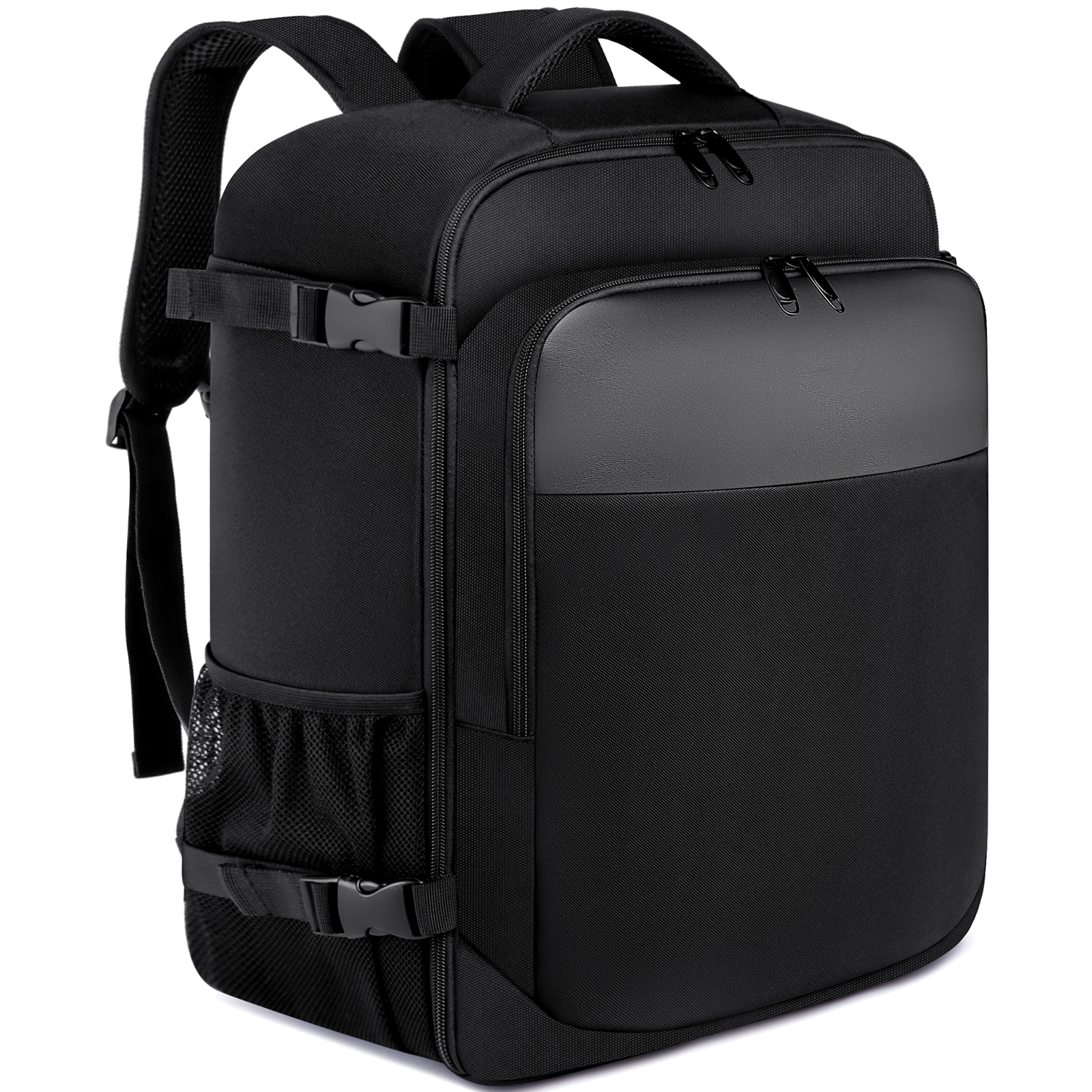 40x20x25 and 45x36x20 Travel backpack,Laptop Backpack,unisex.Multifunctional bag,School Bag, university,trekking rucksack: 15 inches / black