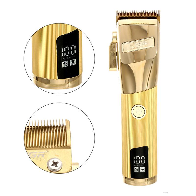 Vgr Professionele Taper Hendel Multi-Cut Tondeuse Led Kapper Salon Haar Snijmachine Tondeuse Voor Mannen Elektrische kapsel