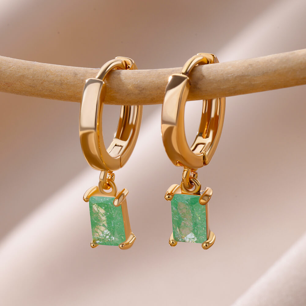 Pendientes de estrella de ocho puntas para mujer, pendientes de acero inoxidable de verano, tendencia nueva en joyería para pareja femenina, aretes de mujer 2024: Cobalto violeta
