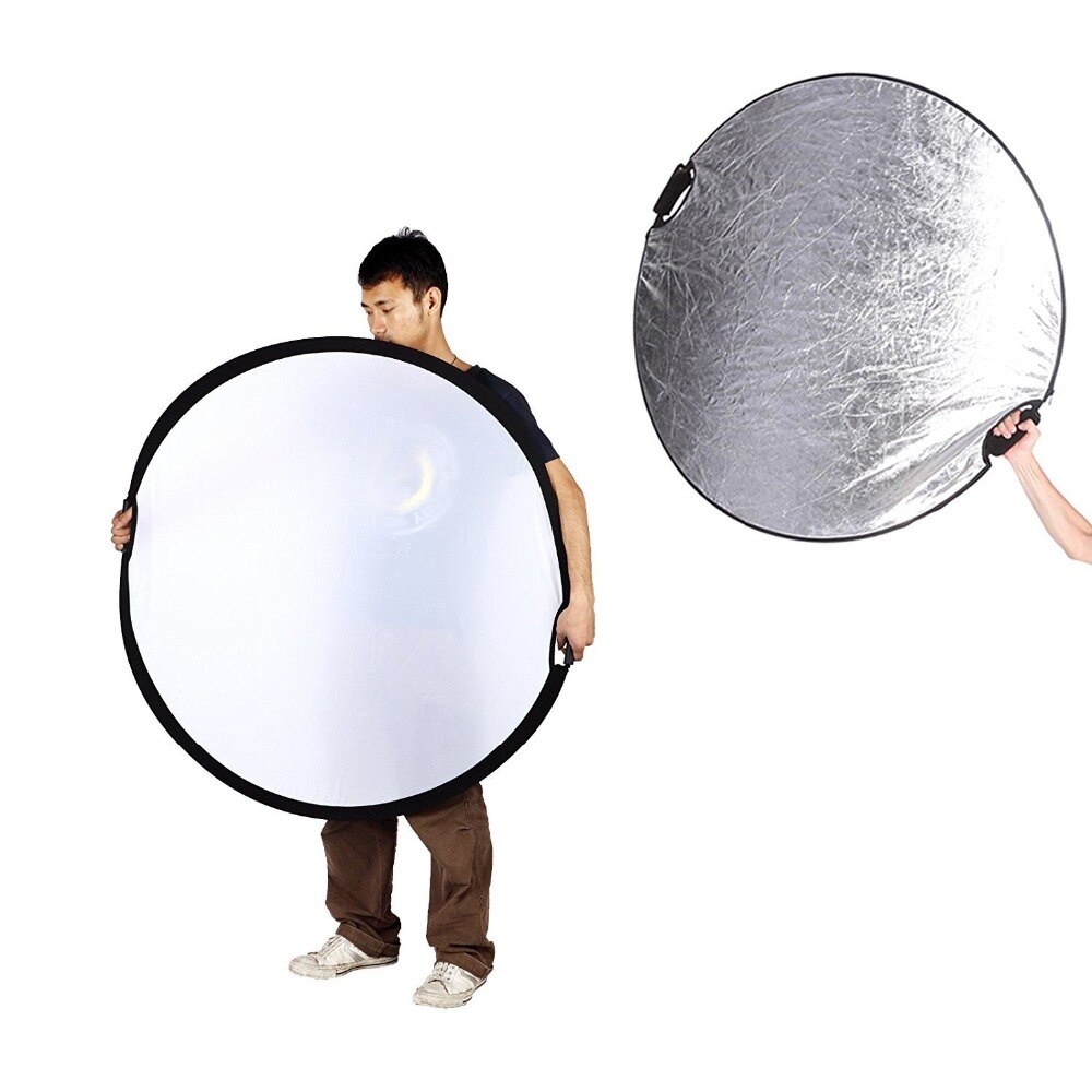 Selens-Reflector de Fotografía 5 en 1, 60/80/110cm, con bolsa de transporte, cámara redonda portátil, difusor de luz para estudio fotográfico