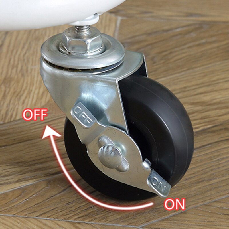 KingYee Kitchen trolley 3Tier utility Cart multi-function trolley storage trolley kitchen foldable trolley Rolling Metal trolley