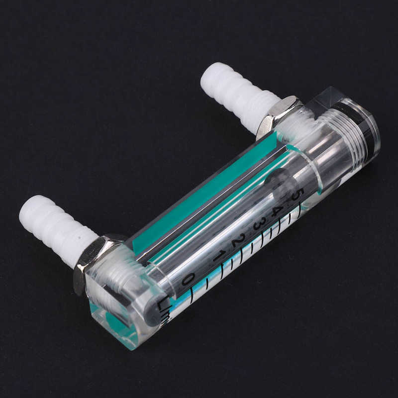 Flowmeter LZQ 1 Air Flow Rate Gauge 1~5LPM Oxygen Carbon Dioxide Measuring Flowmeter Gauge Water Flow Meter Recorder