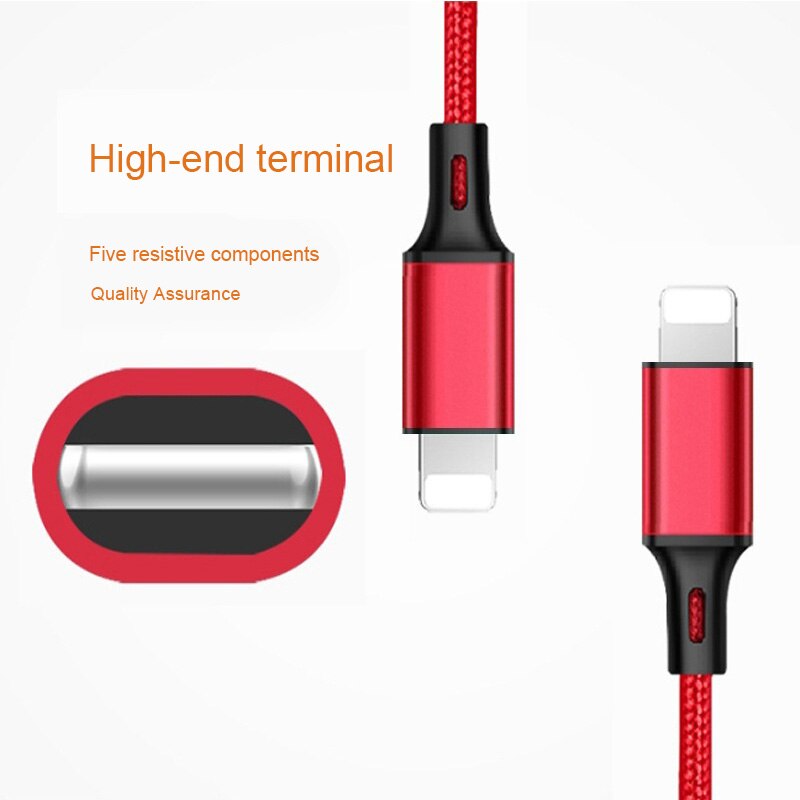 50CM 1M 2M 3M Daten USB Ladung Schnell Kabel für iPhone 6 S 6 S 7 8 Plus X XR XS Max 5 5S SE iOS Herkunft kurze lange Draht Kabel Ladegerät