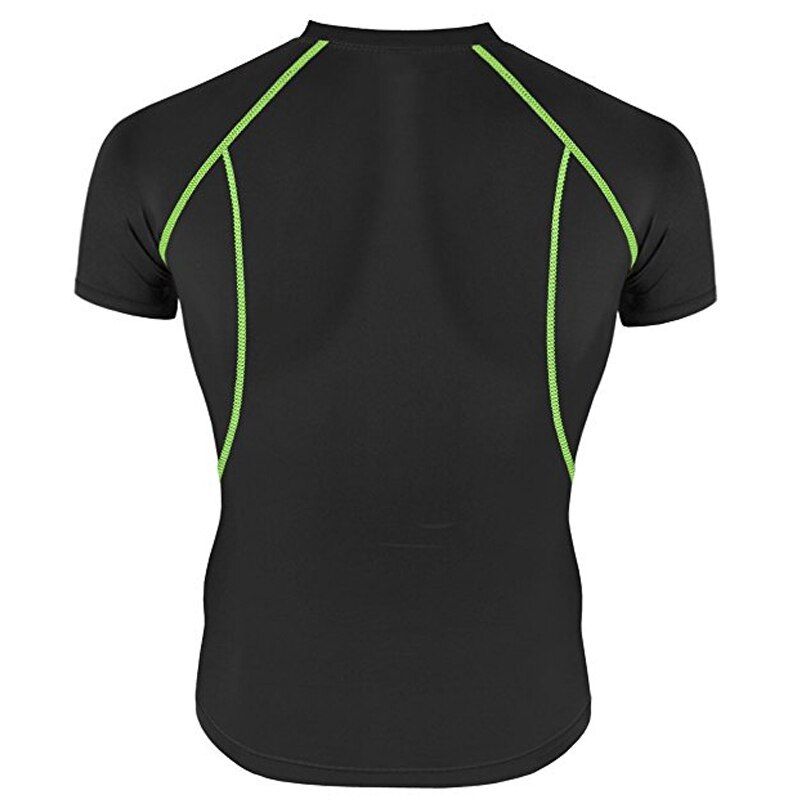 Premium take five heren compressie onder basislaag top strak korte mouw  -051-