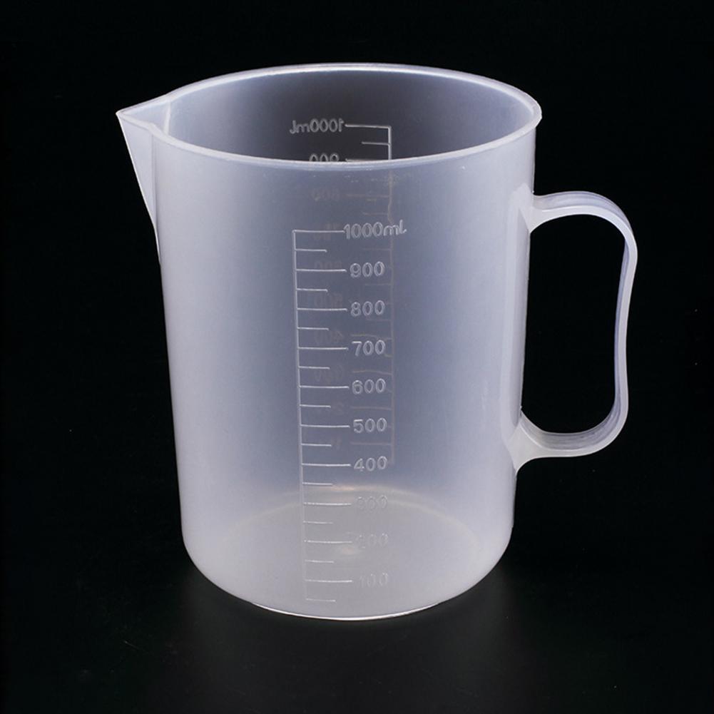 50/100/250/500/1000ml Measuring Cup Clear Plastic Measuring Cup Jug Pour Spout With Handle Liquid Pitcher with Kitchen Tool