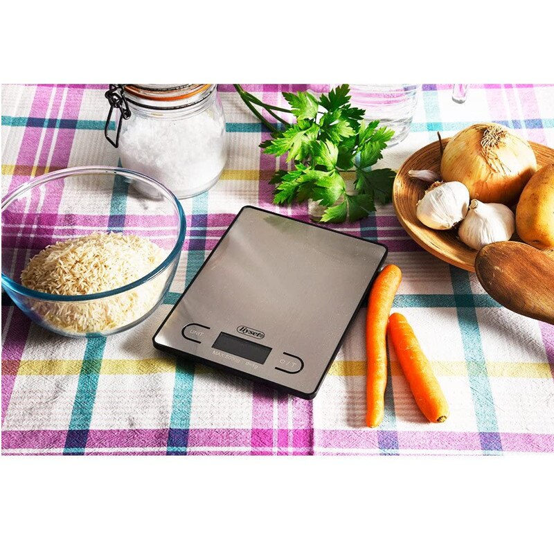 Báscula electrónica Digital para el hogar Liyset, báscula para comida, herramienta de medición, báscula electrónica Digital de 5KG con pantalla LCD