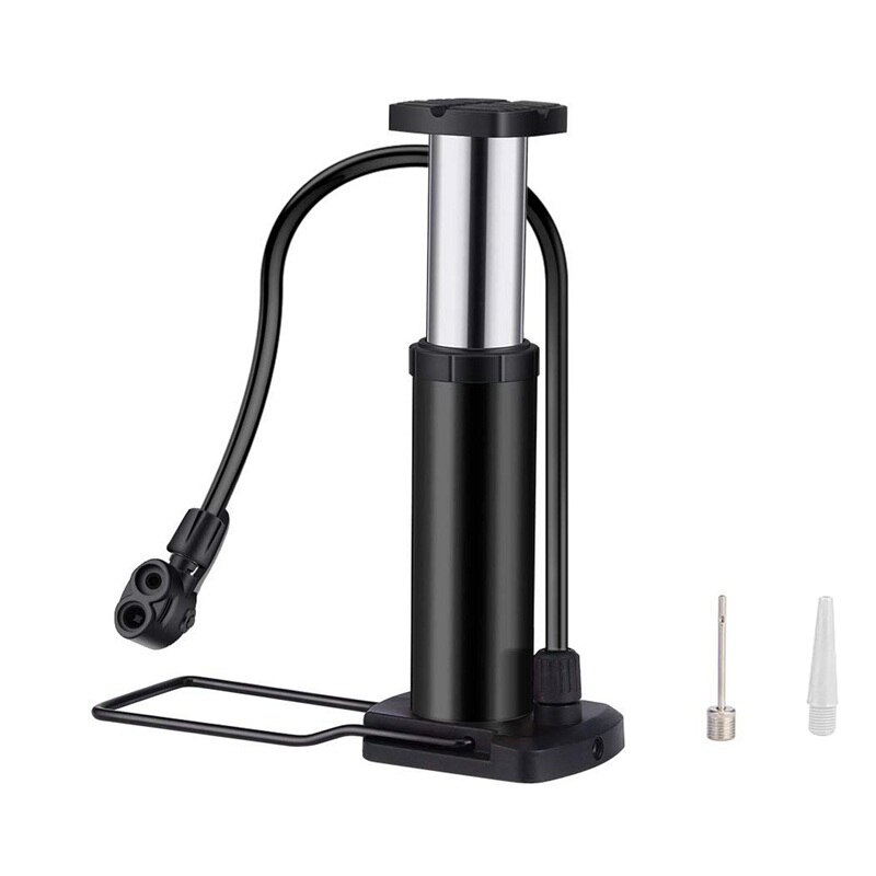 Sykkelpumpe minisykkel gulvpumpe fotaktivert sykkel luftpumpe og aluminiumslegering bærbar sykkelpumpe terrengsykkel dekkpumpe com