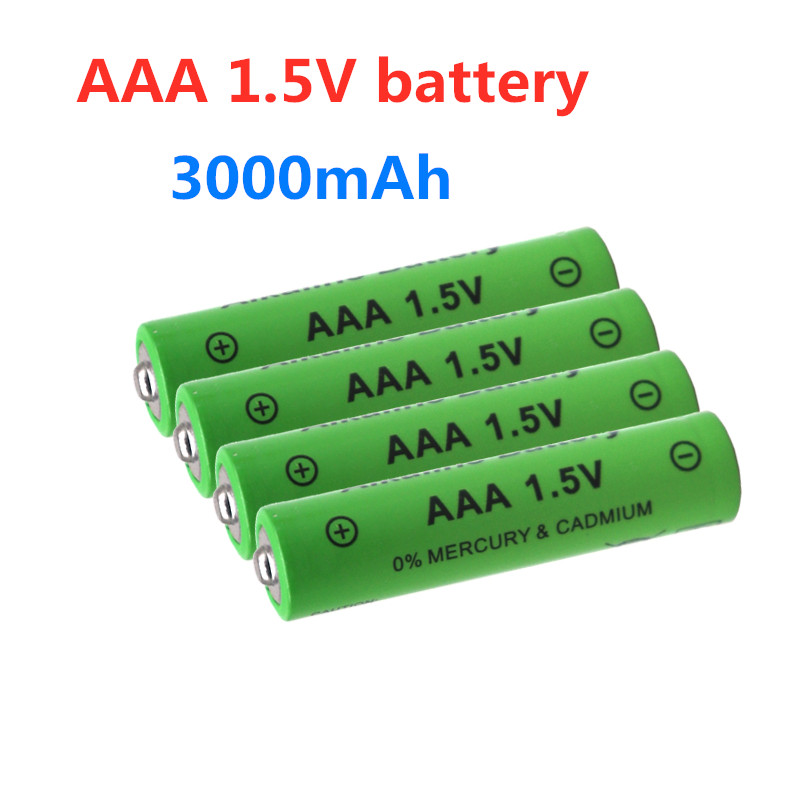 1.5V AAA battery 3000mAh Rechargeable battery NI-MH 1.5 V AAA battery for Clocks mice computers toys so on +