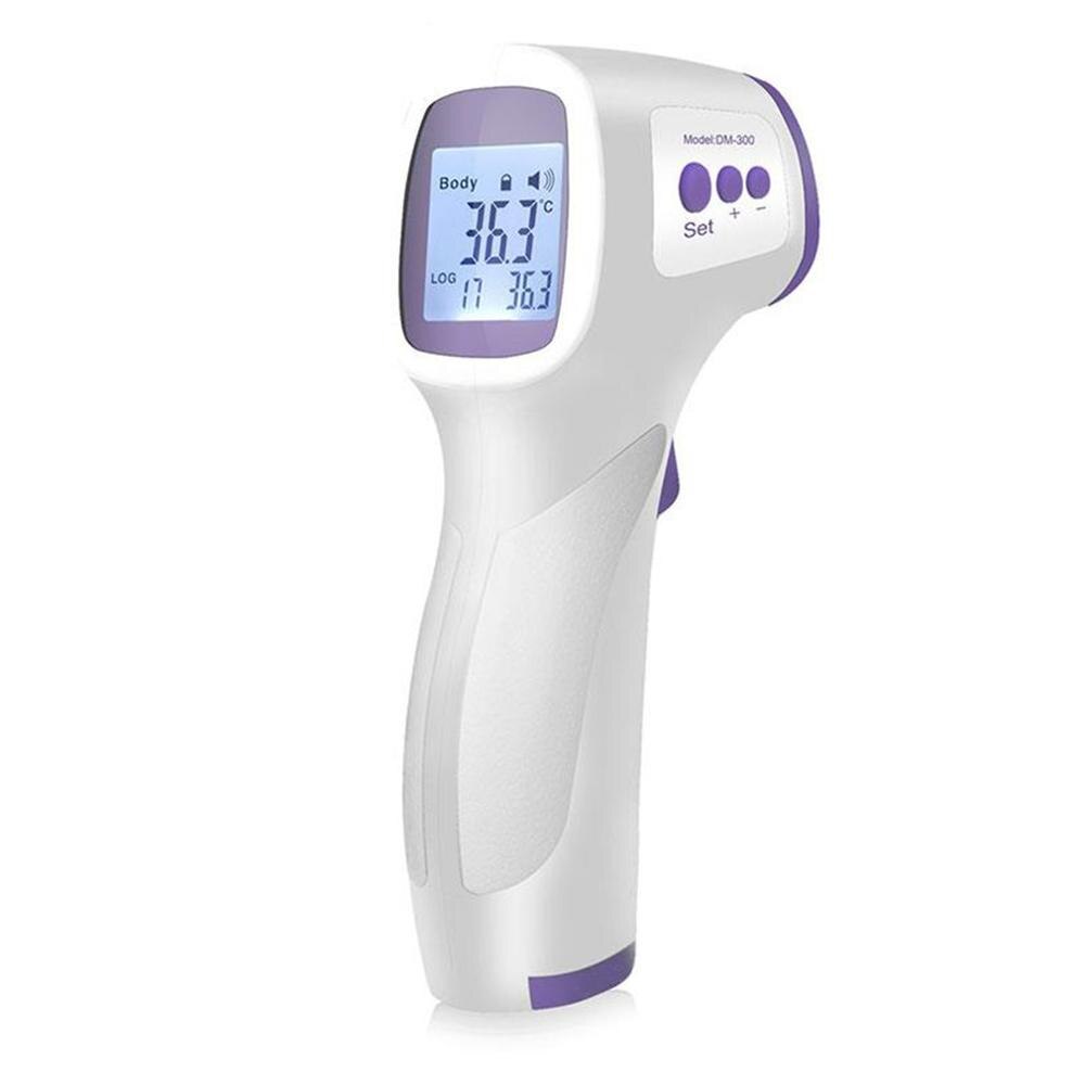 Digital lcd temperatur indendørs rummåler termometer hygrometer sensor fugtighed termometer infrarød digital termometro: Ck -t1503