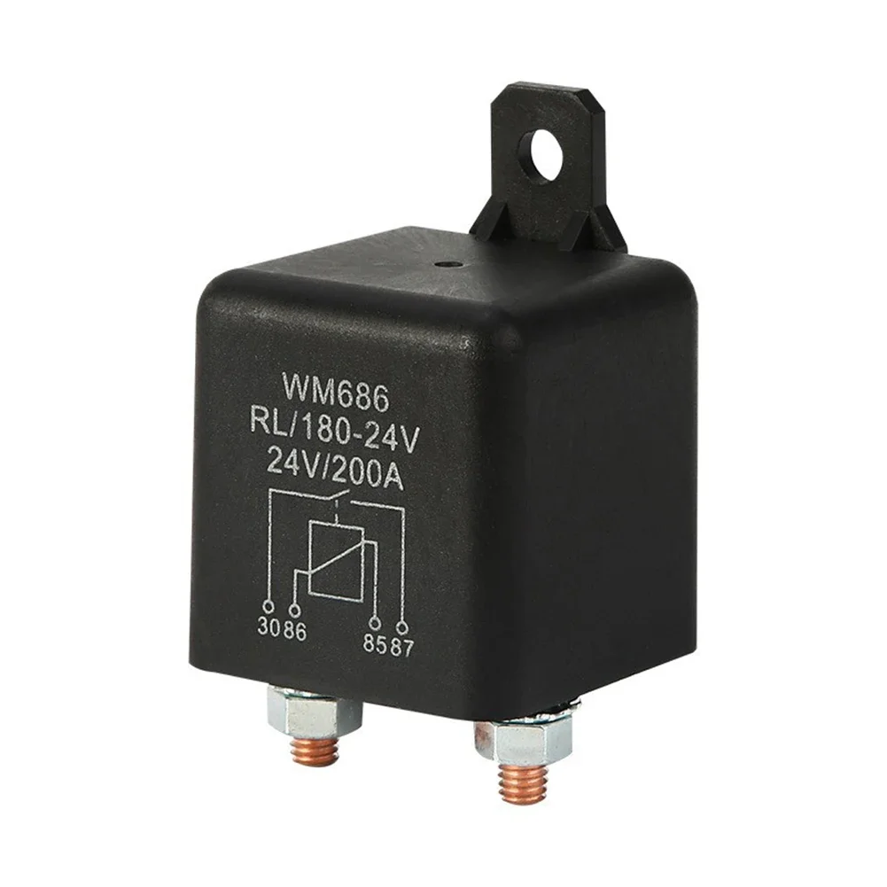4Stift 200A 24V Dual Batterie Isolator Relais Anfang Ein/Aus Auto Batterie Separator Koppler Netzschalter Trennrelais WM686 M6