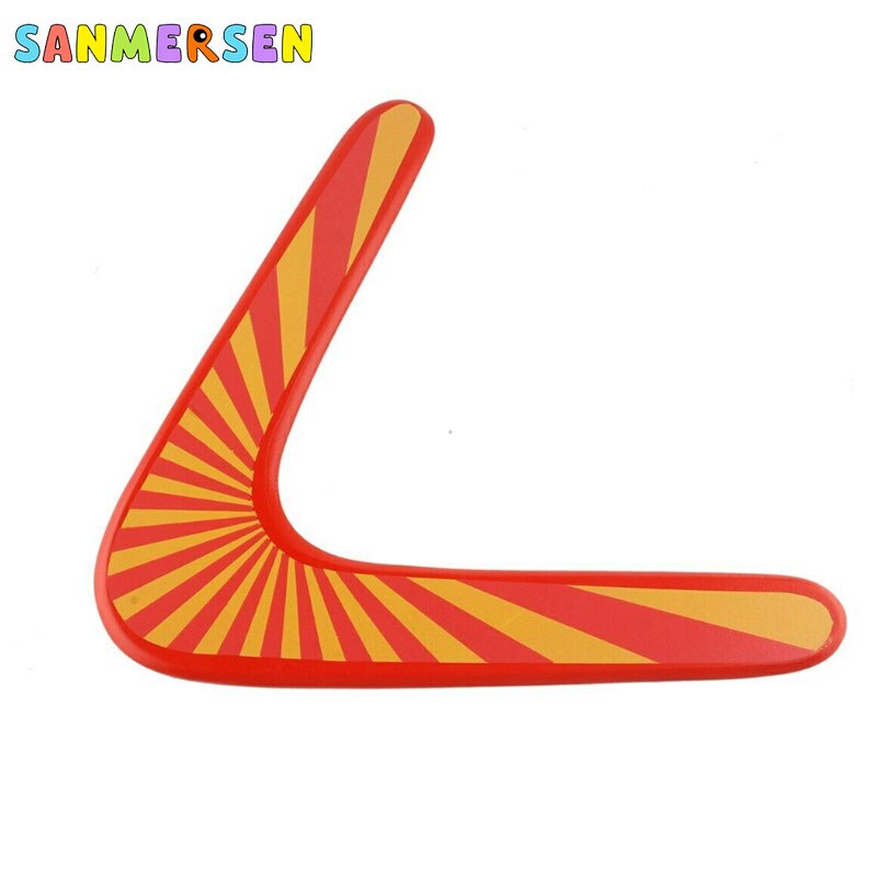 Giocattoli per bambini Boomerang legno da esterno professionale ad alta intensità gettare indietro a forma di V divertimento tiro cattura giocattoli per bambini ragazzi ragazze gioco