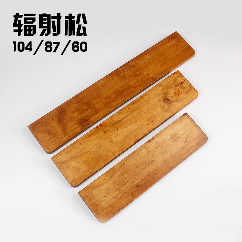 Massivholz Hand Rest Pad Geeignet für 60 Tasten 87 Schlüssel 104 Schlüssel 108 Schlüssel Mechanische Tastatur Handgelenk Pad