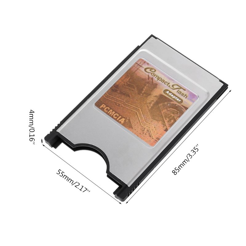 Carte Flash compacte CF vers PC, adaptateur PCMCIA, lecteur de cartes pour ordinateur portable,