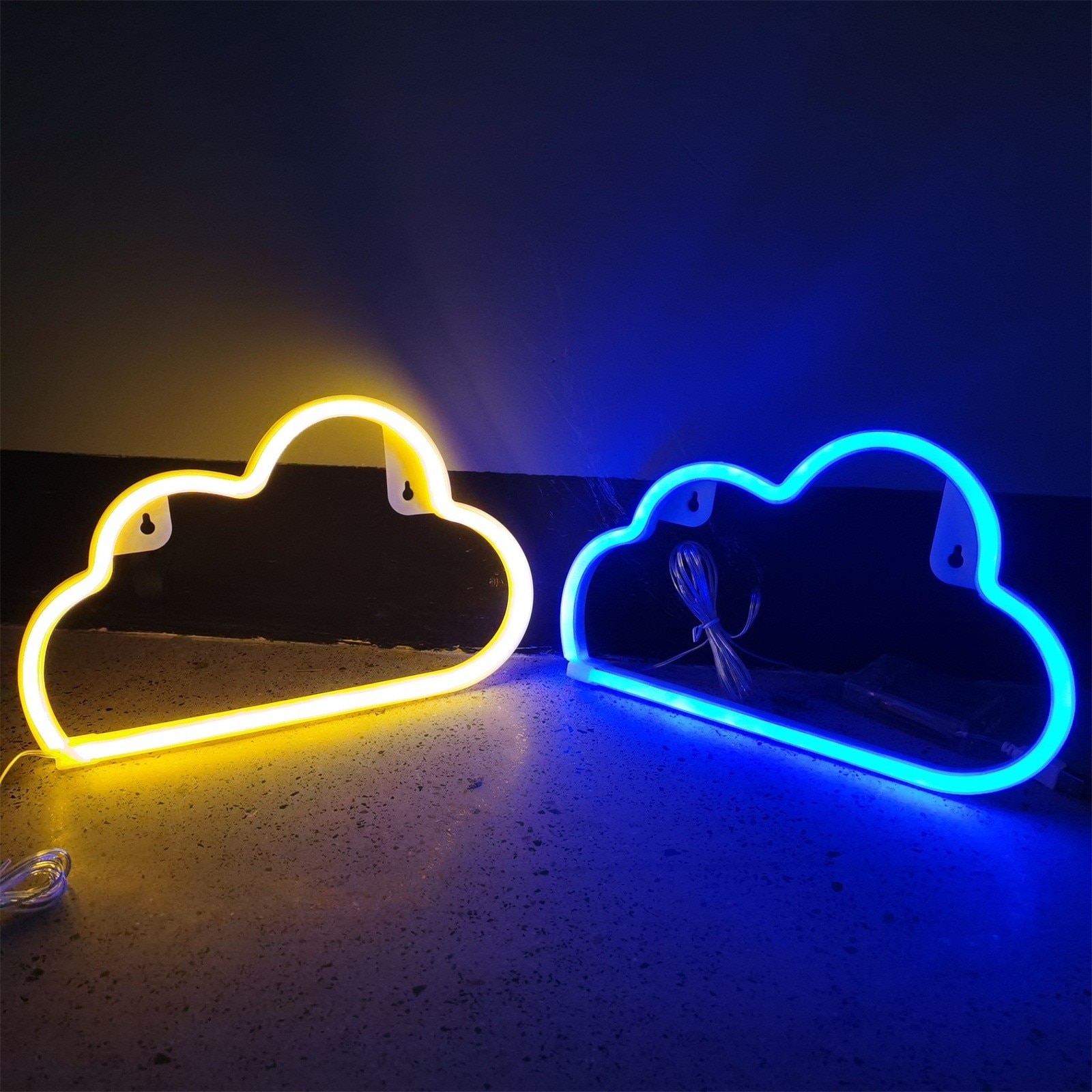 Led Cloud Neon Light Sign Night Lamp Muur Art Decoratieve Kamer Party Decor Voor Kids Babykamer Verlichting Xmas party