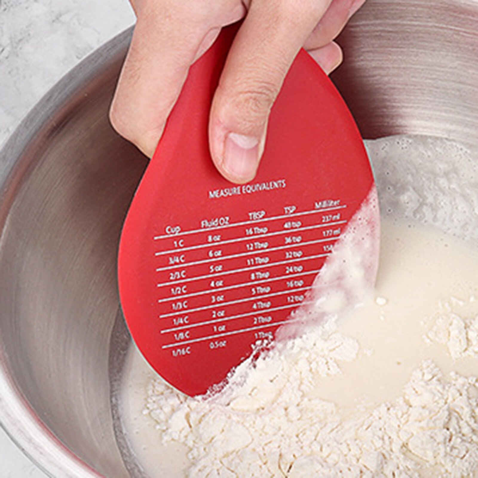 40@ Chief Stainless Steel Scraper Memo Scraper Cut Dough Silicone Scraper Blade Suitable For Kichen Scraper Blade Accessories