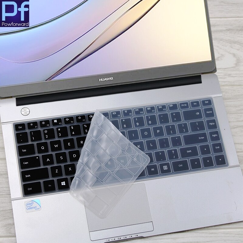 Silikoninen kannettavan tietokoneen näppäimistön kansi matebook huawei matebook  d 15.6 '' mrc -w50 pmrc -w60 pl-w19 pl-w29 15.6 tuuman suoja: Asia selvä