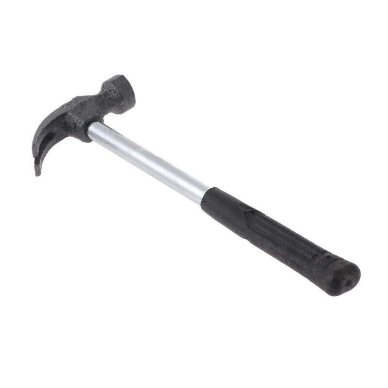 18cm rustfrit stål hammer med plasthåndtag håndreparationsværktøj til træbearbejdning