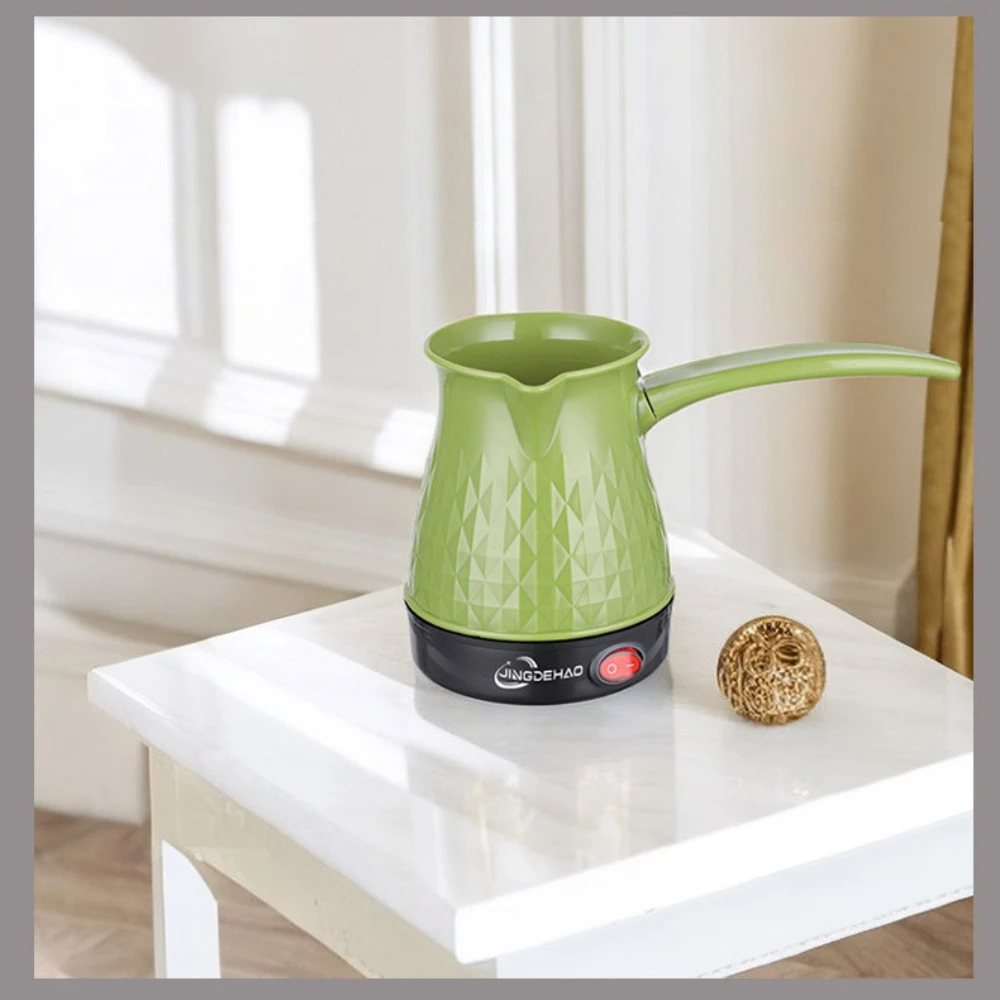 Mini Electric Turkish Coffee Pot, Chaleira 1 Pessoa Espresso, 220V, Casa, Calor De Leite, Chá Moka, Barista Café Acessórios, 2-6Cups: Azul profundo