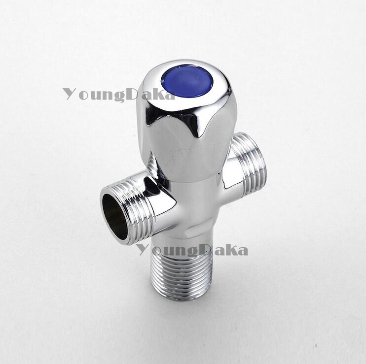 Marca Modern Acabamento Cromado Duplo Modo de Sanita Bidé Spray de Torneira Do Chuveiro Do Banheiro Conjunto com Mangueira & Holder. Limpeza de saúde Bidê: Valve B