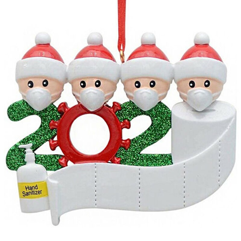 Mascarilla de muñeco de nieve colgante para árbol de Navidad, colgante DIY, nombre, palabras de bendición, adornos sueltos, decoración de muñeco de nieve de arcilla suave: C