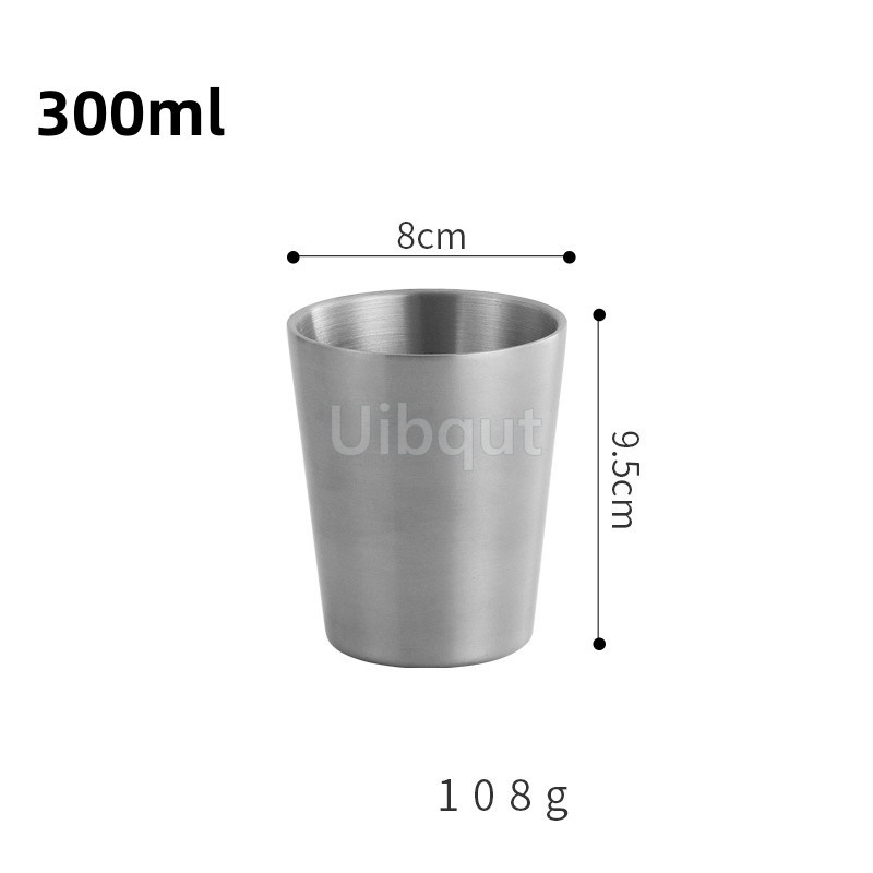 304 Dikke Dubbele Wand Roestvrij Staal Bier Mok Voor Thee Koffie Cup Drink Ware Warm Water Mok Gouden Koffie Cup Set Kopjes En Mokken: Rood