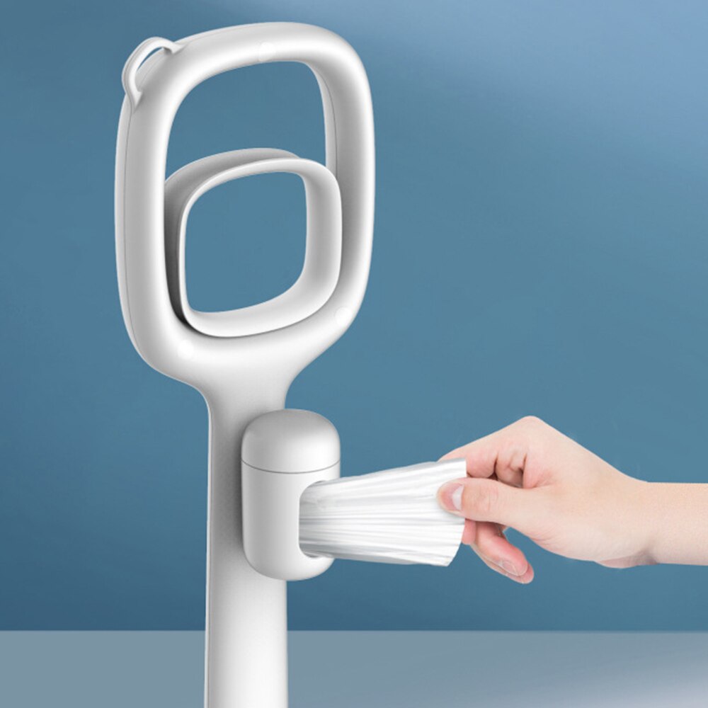 Pet Pooper Scooper Dog Poop Scoop Long Handle Poop Scoop Dispenser Pick Up Animal Waste Picker Puppy Outdoor Cleaning Tools