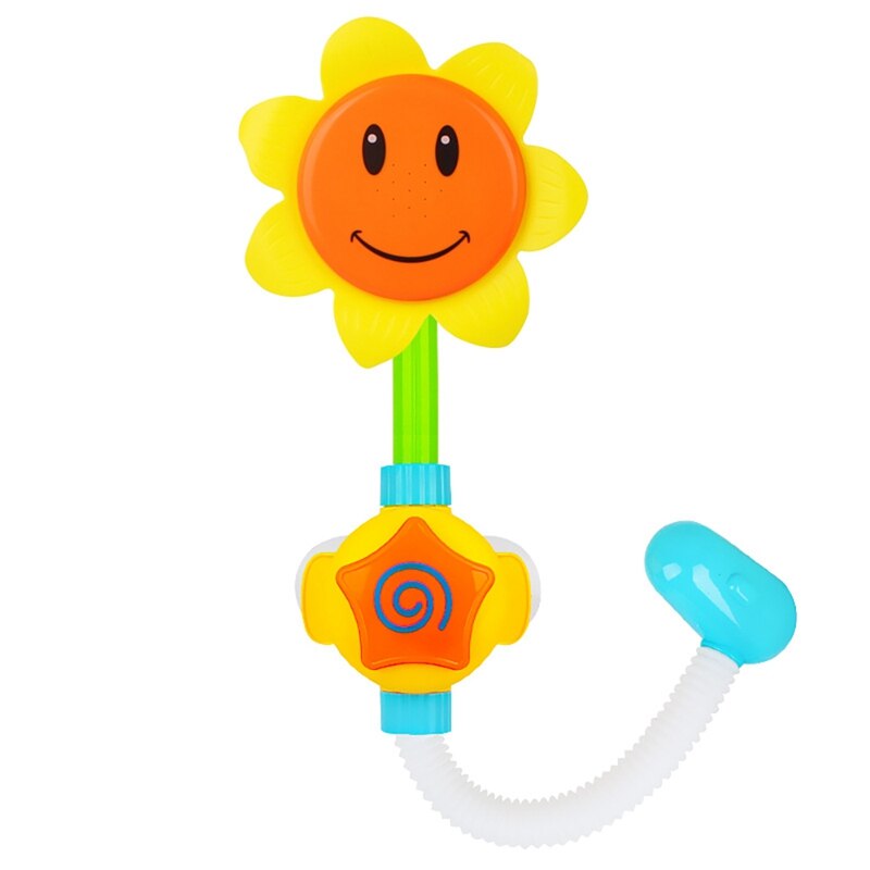 Giocattolo da bagno per bambini girasole doccia spruzzatore giocattoli da bagno Baby Shower Sprinkler regali per età 3 4 5 anni: as shown