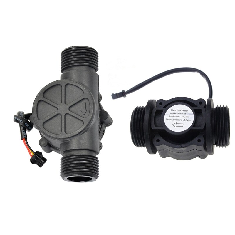 3 Pcs Water Flow Sensor Fuel Flow Meter Water Meter Sensor Flowmeter Water Sensor, 1 Pcs 2-100L/Min & 2 Pcs 1-60L/Min: Default Title