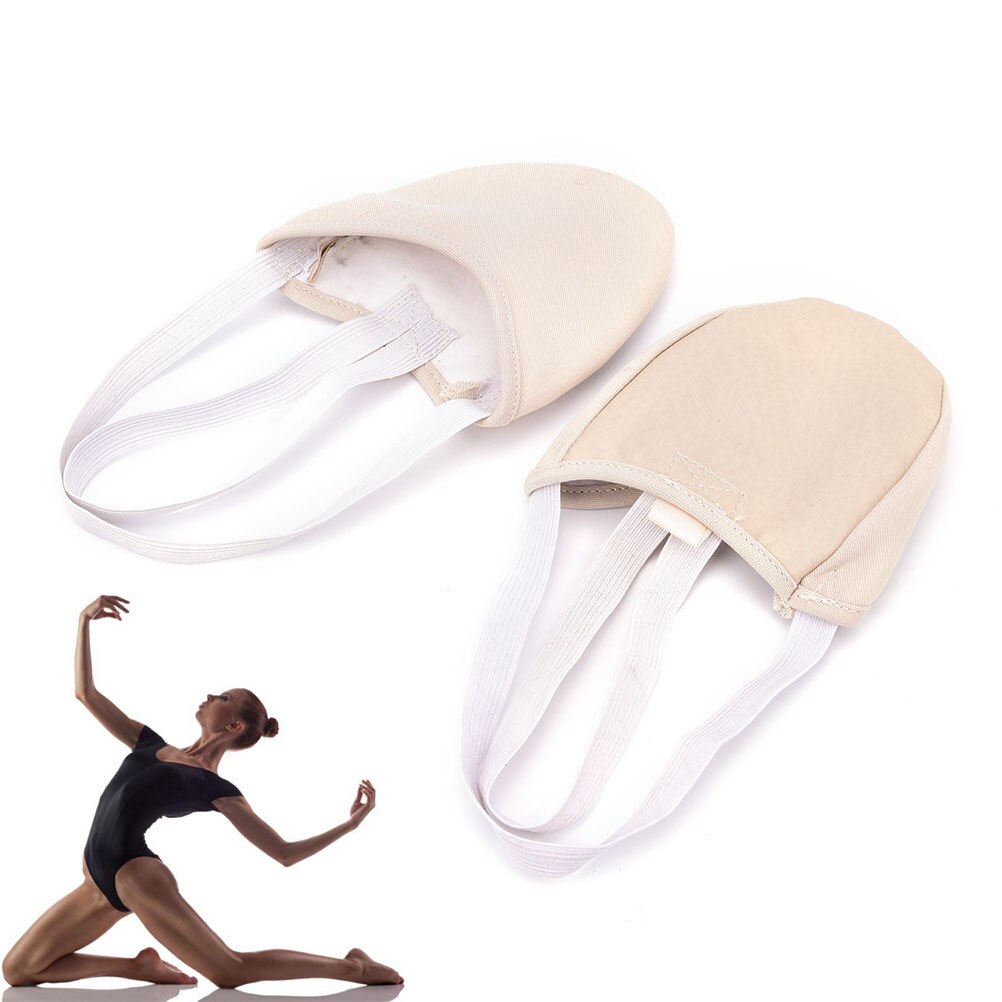 Half Length Rhythmic Gymnastic Shoes Roupa Ginastica Child Adult Gymnastics Skin Sole Shoes Dancing Dance Pads Insoles